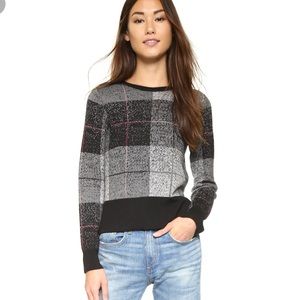 RAG & BONE Plaid long sleeve shirt sweater